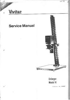 Vivitar Vivitar VI manual. Camera Instructions.